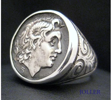 Vintage Alexander the Great Ring Extra Large