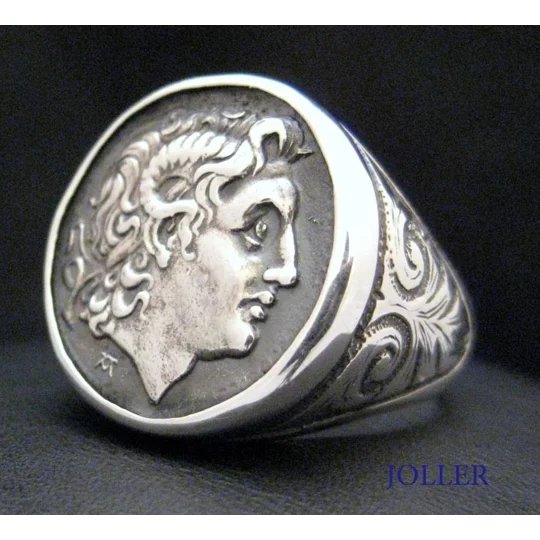 Vintage Alexander the Great Ring Extra Large