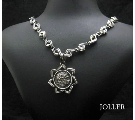 Alexander The Great Coin Necklace