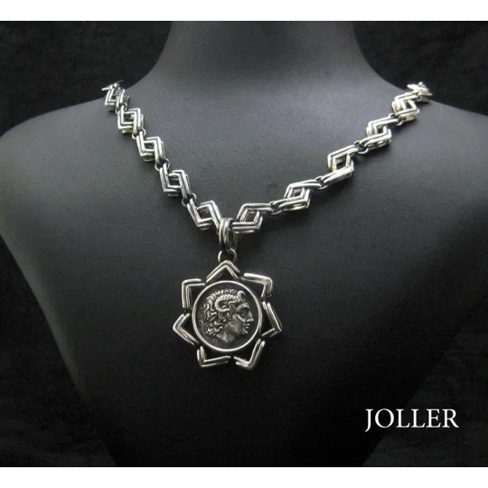 Alexander The Great Coin Necklace