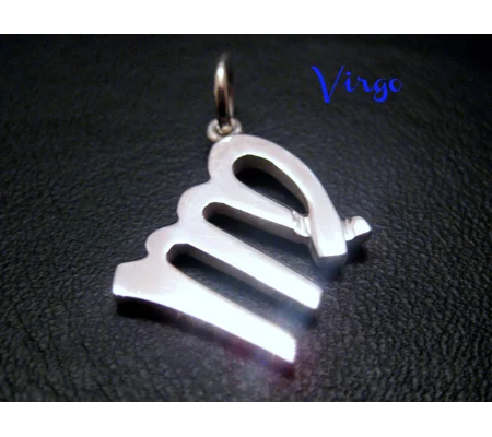Virgo Zodiac Charm Necklace
