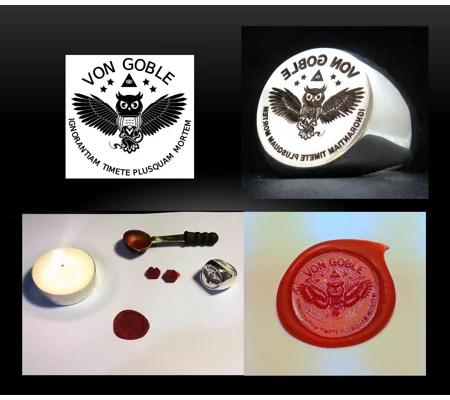 Wax Seal Signet Ring