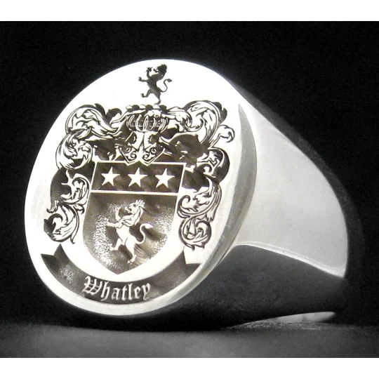 Whatley Family Crest Ring