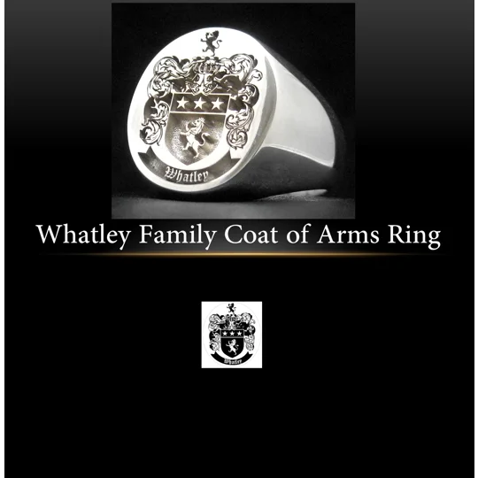 Whatley Family Crest Ring
