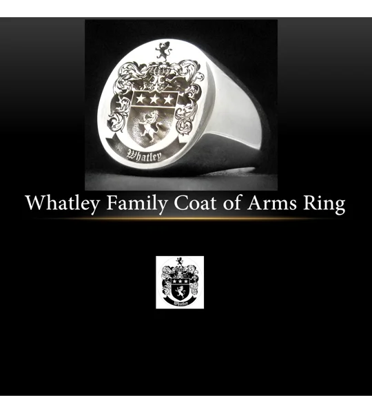 Whatley Family Crest Ring