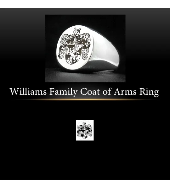 Williams Coat of Arms Ring