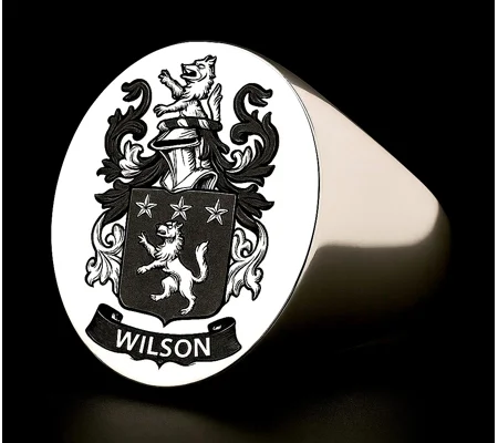 Wilson Coat of Arms Ring