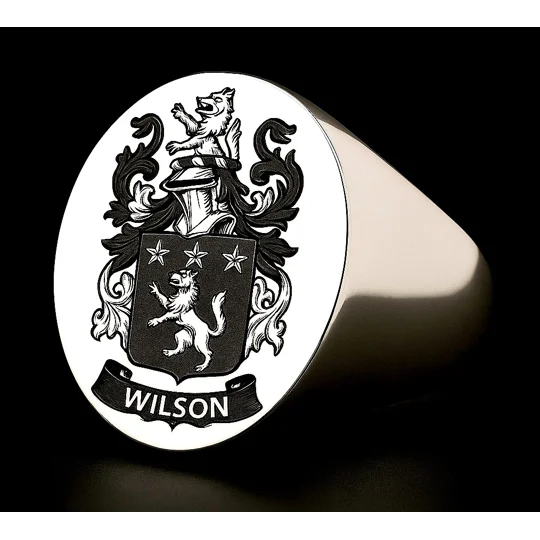 Wilson Coat of Arms Ring