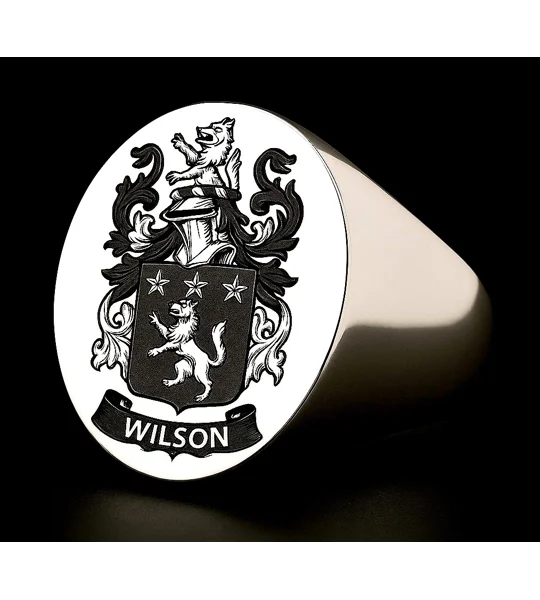 Wilson Coat of Arms Ring