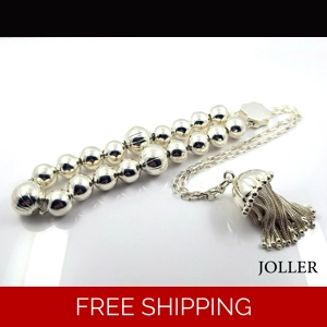 Worry Beads Handmade in Sterling Silver 925