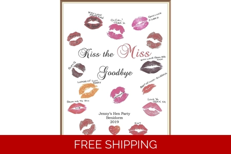 Hen Party 'Kiss the Miss Goo..