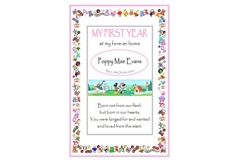 Personalised Adoption Memory/Record Book - First Year at my Forever Home