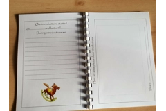 Personalised Adoption Memory/Record Book - First Year at my Forever Home