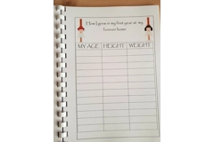 Personalised Adoption Memory/Record Book - First Year at my Forever Home