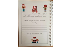 Personalised Adoption Memory/Record Book - First Year at my Forever Home