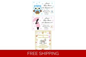 Personalised Baby Shower Scr.. Personalised Baby Shower Scr..