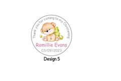 Personalised Christening/Baptism/Holy Communion Sticker Labels