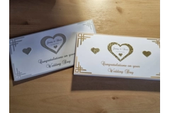 Personalised Wedding Gift Money/Voucher Wallet