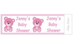 Personalised Baby Shower Party Popper Labels