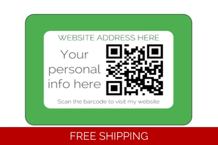 42 x Personalised QR Sticky .. 42 x Personalised QR Sticky ..