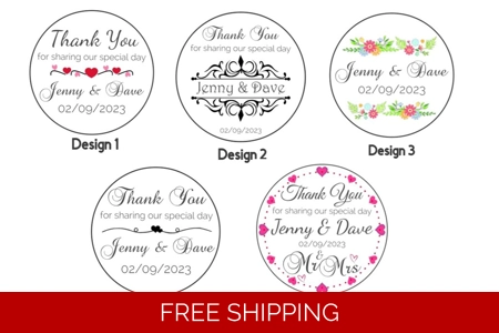 Personalised Wedding Sticker.. Personalised Wedding Sticker..