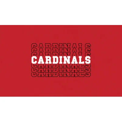 Cardinal Stacked Design