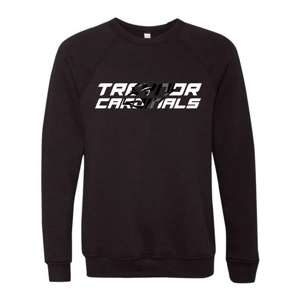 Bella Blackout Cardinal Crew Sweatshirt