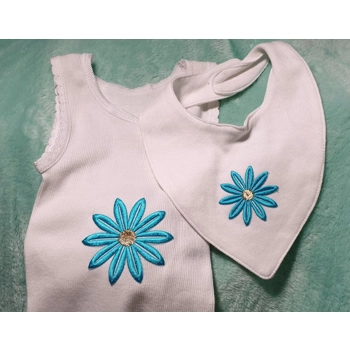 Blue Flower Single..