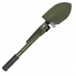 Folding Camp Shovel With Compass And Nylon Case