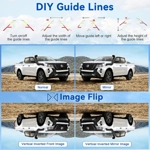 Magnetic Backup Camera Wireless Solar: Energy Saving Rechargeable Trailer Hitch Camera Easy Install