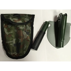 Folding Camp Shovel With Com..