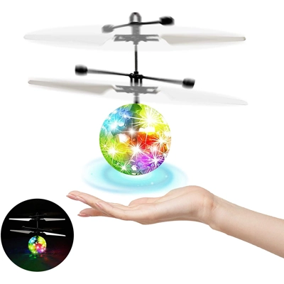 Hand Control LED Disco Lights RC Flying Drone