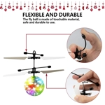 Hand Control LED Disco Lights RC Flying Drone
