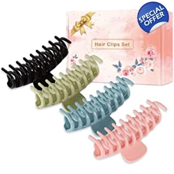 Sylvain 4 pc Non- Slip Hair Clips For Women And ..
