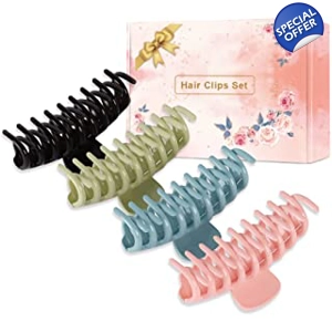 Sylvain 4 pc Non- Slip Hair ..