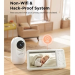 5 inch Baby Monitor And Rotating Camera