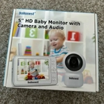 5 inch Baby Monitor And Rotating Camera