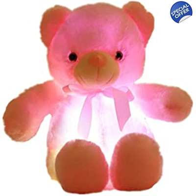 Led Light Up Color Changing Soft 20 inch Led Bear