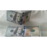2 Pc 100 Dollar Bill Wallet
