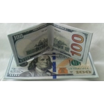 2 Pc 100 Dollar Bill Wallet