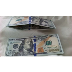 2 Pc 100 Dollar Bill Wallet