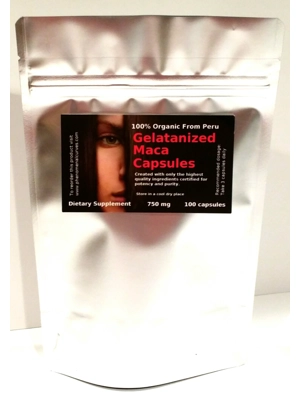 GELATINIZED MACA CAPSULES GELATINIZED MACA CAPSULES