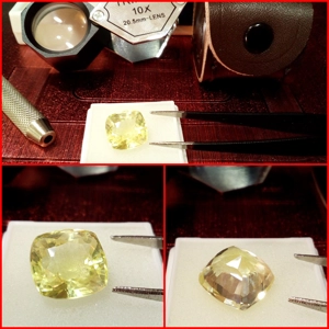 BERILO CREADO HELIODORO TALLA COJÍN 8.35 Cts.