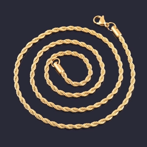 CÓRDON TRENZADO DORADO 4MM