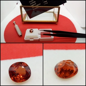 Granate Espesartita Namibia Oval 2.18 Ct.