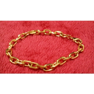 PULSERA ESLABONADA GF. 18K 6.5MM