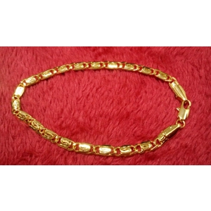 PULSERA UNISEX MODELO CARACOL 4MM