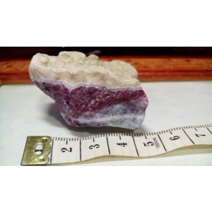 Pieza de Rubí en Bruto Certificada de 77,60 Gramos