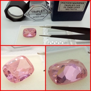 KUNZITA CREADA ROSA DE AFGANISTÁN 9.15 CTS.