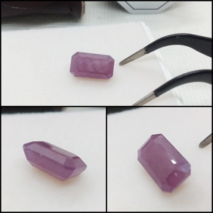 Rubí Natural Winza Corte Esmeralda 3.69 Ct.